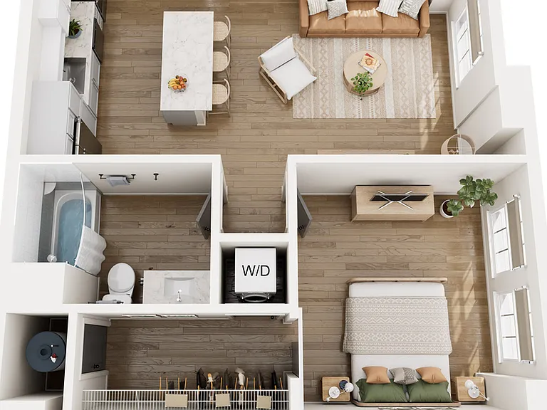 1BR Type A 1BR Type A