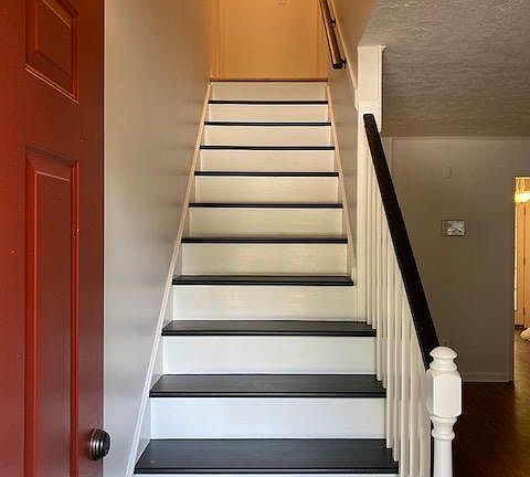 front interior steps