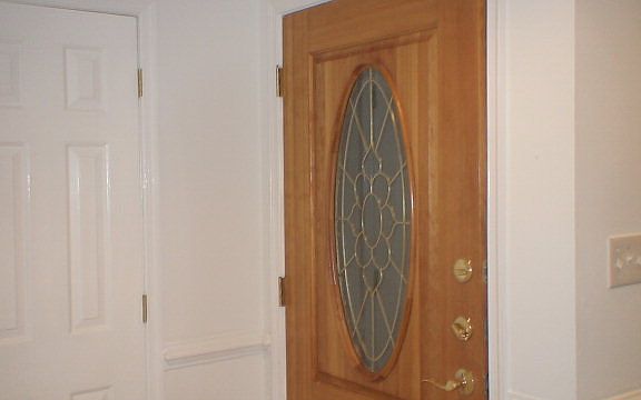 Beveled Glass Front Door