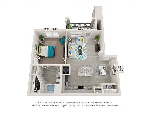 Floor plan Peninsula