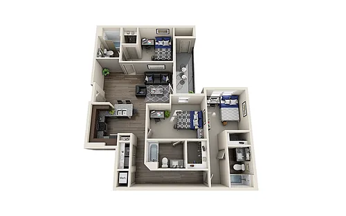 Floor plan C1