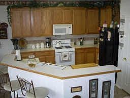 Kitchen; Brkfast nook to the left.