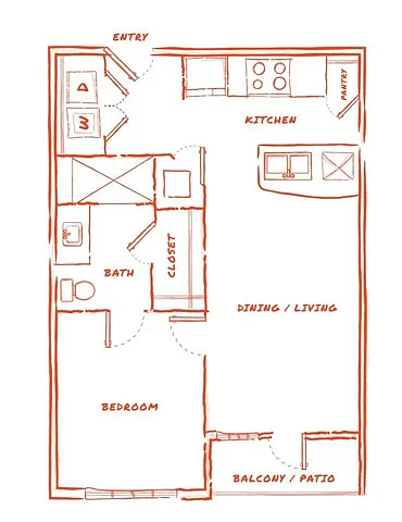 Floor plan A1
