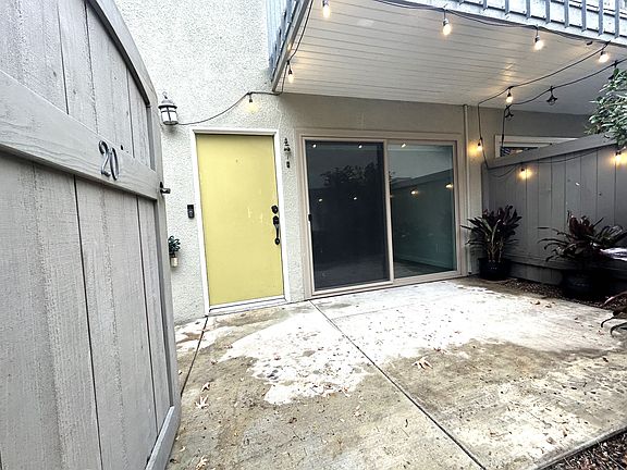Front door Unit 20 and courtyard