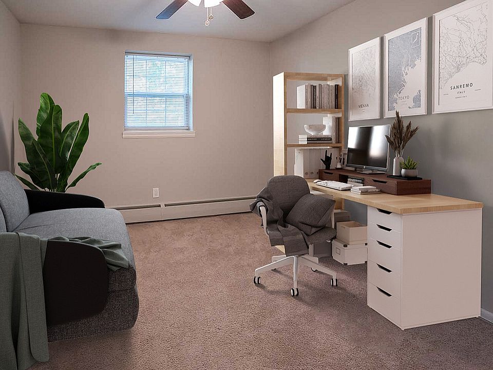 Transform your work-from-home experience with this inviting office space.
