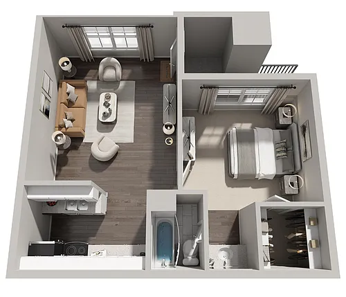 Floor plan A1