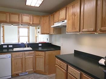 Plenty of cabinets in kitchen...includes built-in dishwasher & disposal