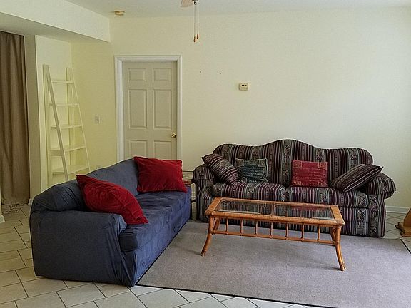 Living room with sleeper sofas