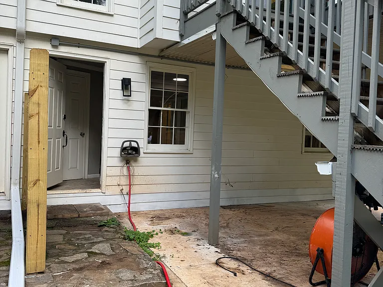 Entrance to the unit