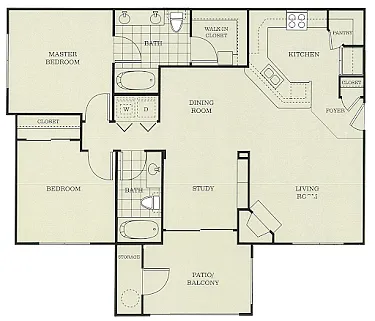 Floor plan Ranchero