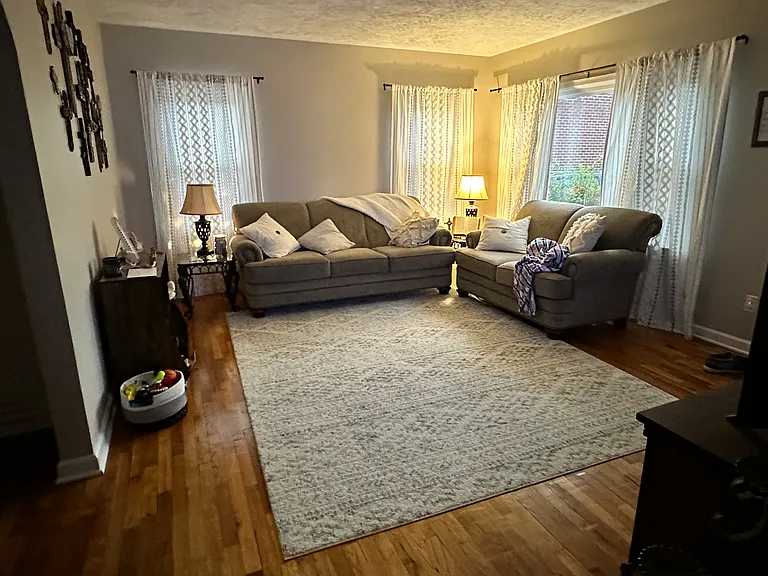 Living room furnished