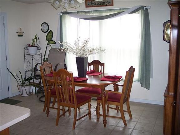 Dining Area with Tile Floor