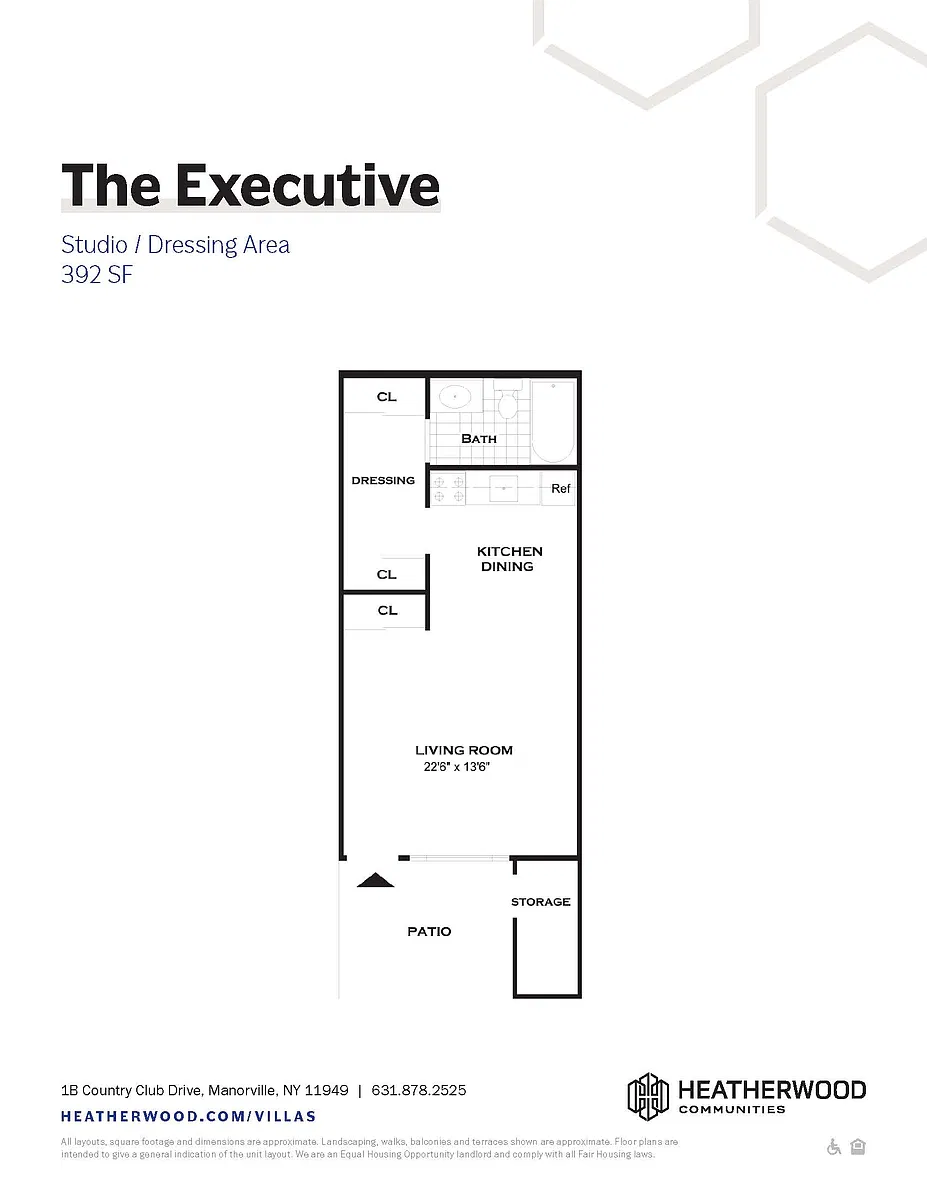 Floor plan The Studio