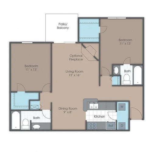 Floor plan C1p - Kentucky Derby Premium