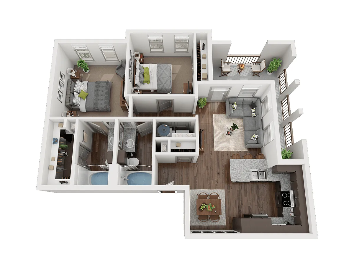 Floor plan B1
