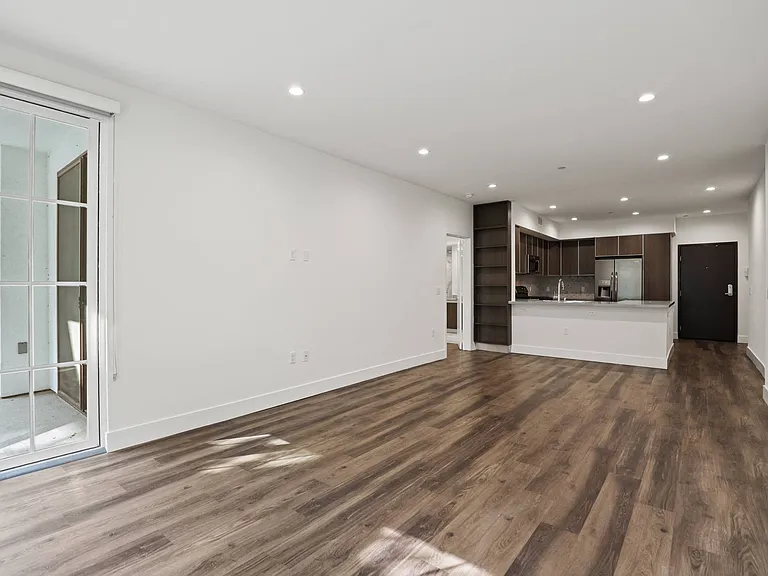 Open-Concept Kitchen, Dining, and Living Room