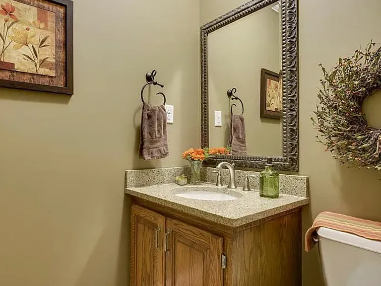 Half-bathroom on main level