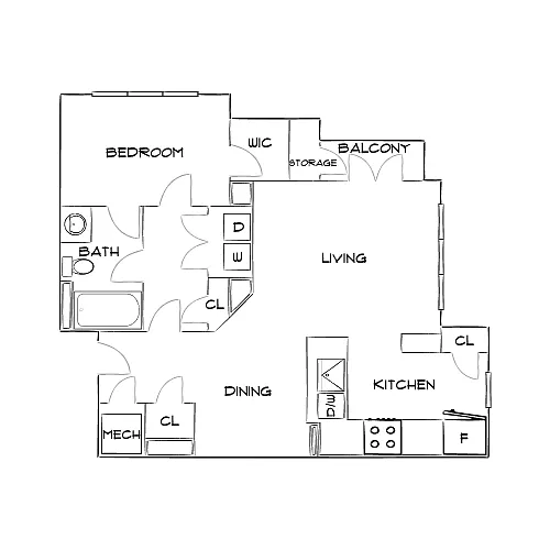 Floor plan Design 1D