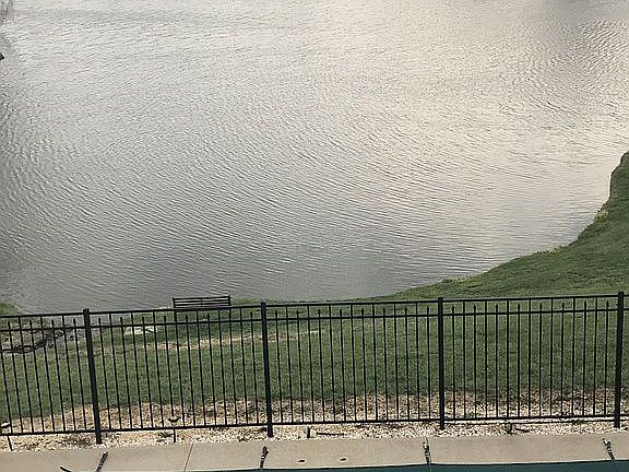 Fall lake/pool view