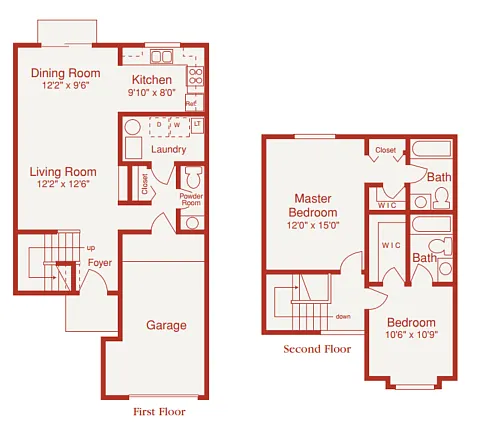 Floor plan The Woodward