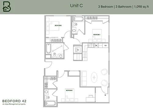 Floor plan 304