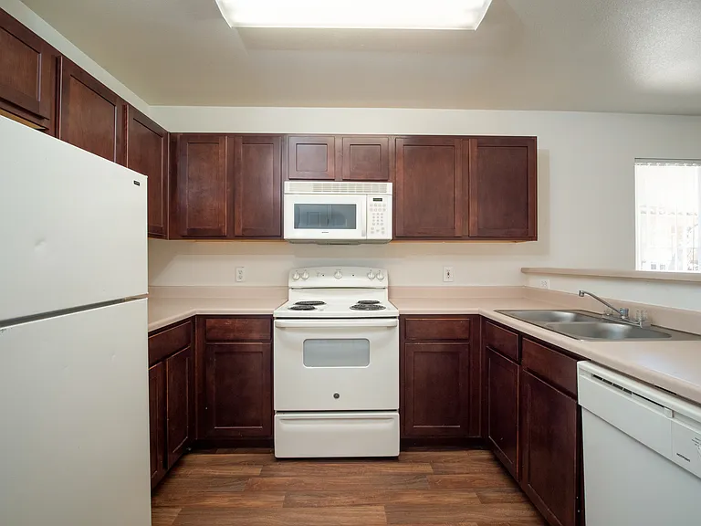 Steeple Chase Apartments in Peoria, AZ, LIHTC community, Kitchen