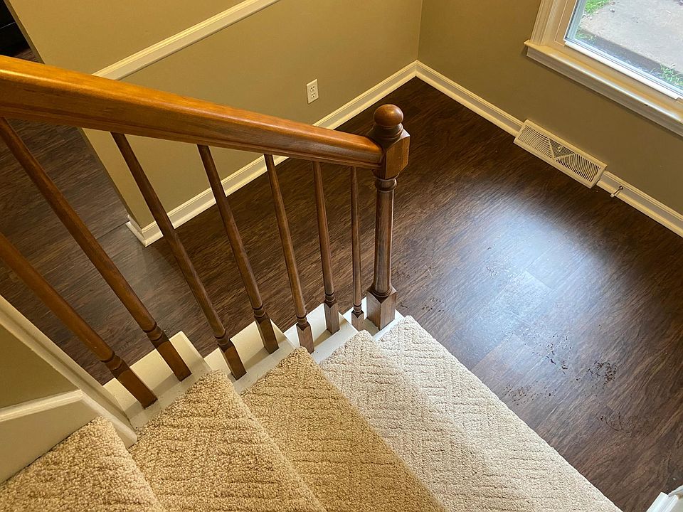 New Carpeted steps.