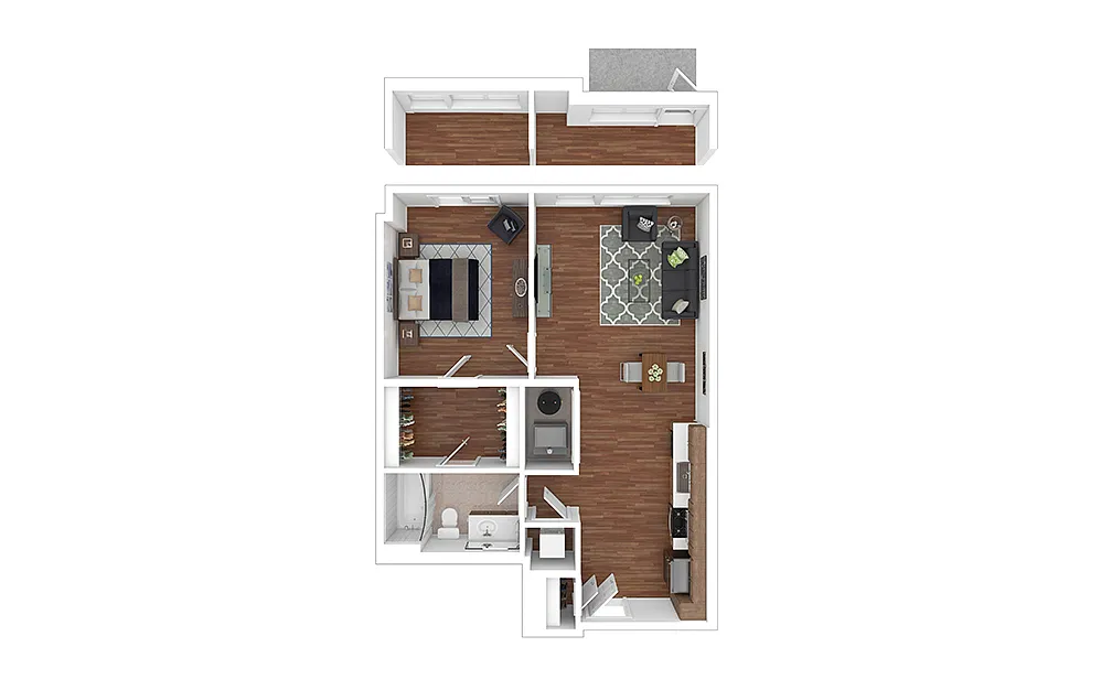 Floor plan A16