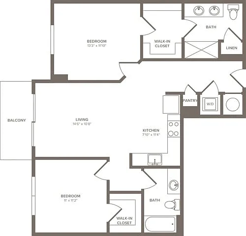 Floor plan B03