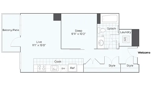 Floor plan A1T