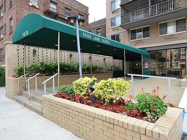 Front of building