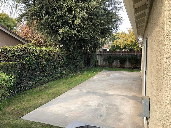 BACK YARD, WEST VIEW
