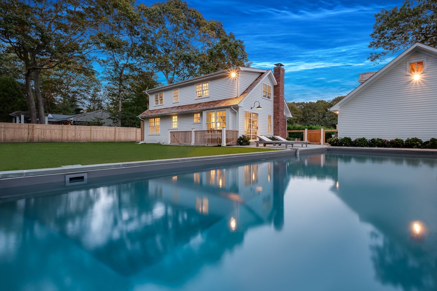 Heated Pool with large backyard
