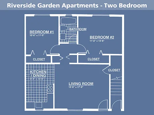 Floor plan 2 Bedroom