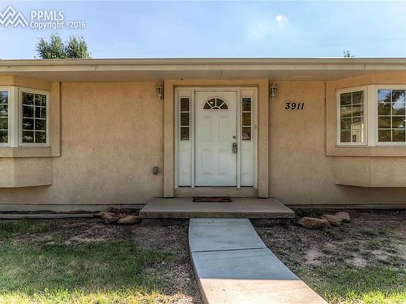 Front door and Bay Windows