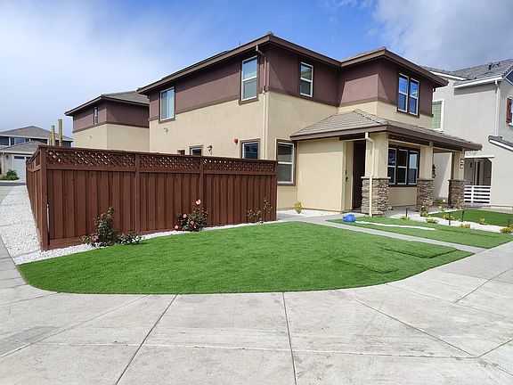 Front yard and side view