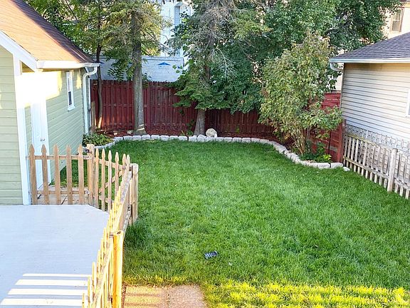 Back yard from deck