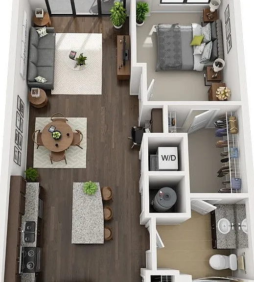 A2 floor plan The Four