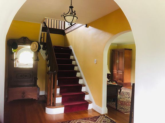 Entry hall and staircase 