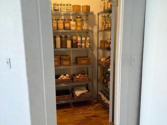 Large closet for pantry/storage