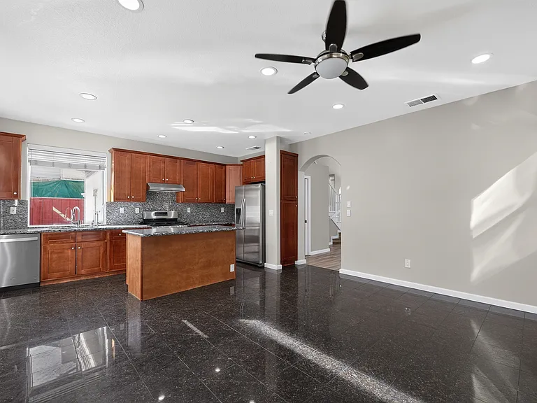 Updated Kitchen with high end Stainless Steel appliances