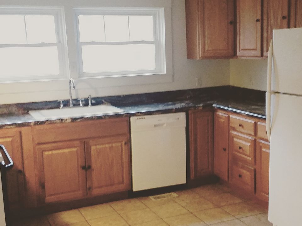 Newly renovated Kitchen. Over looks large yard.