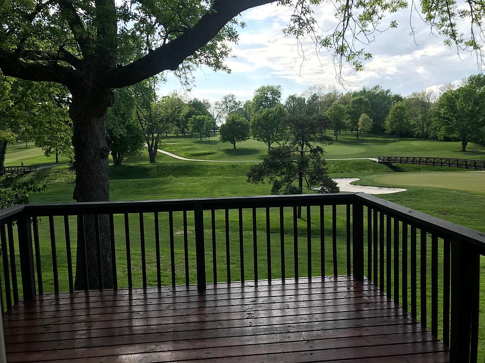 The View from your main level deck overlooking the Quincy Country Club's 17th Fairway and Green.
