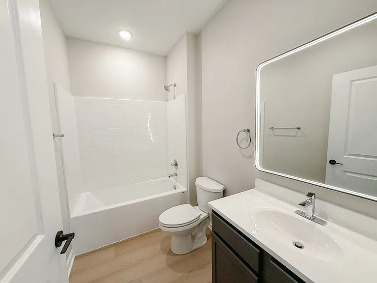 The Heritage- Hallway Bathroom