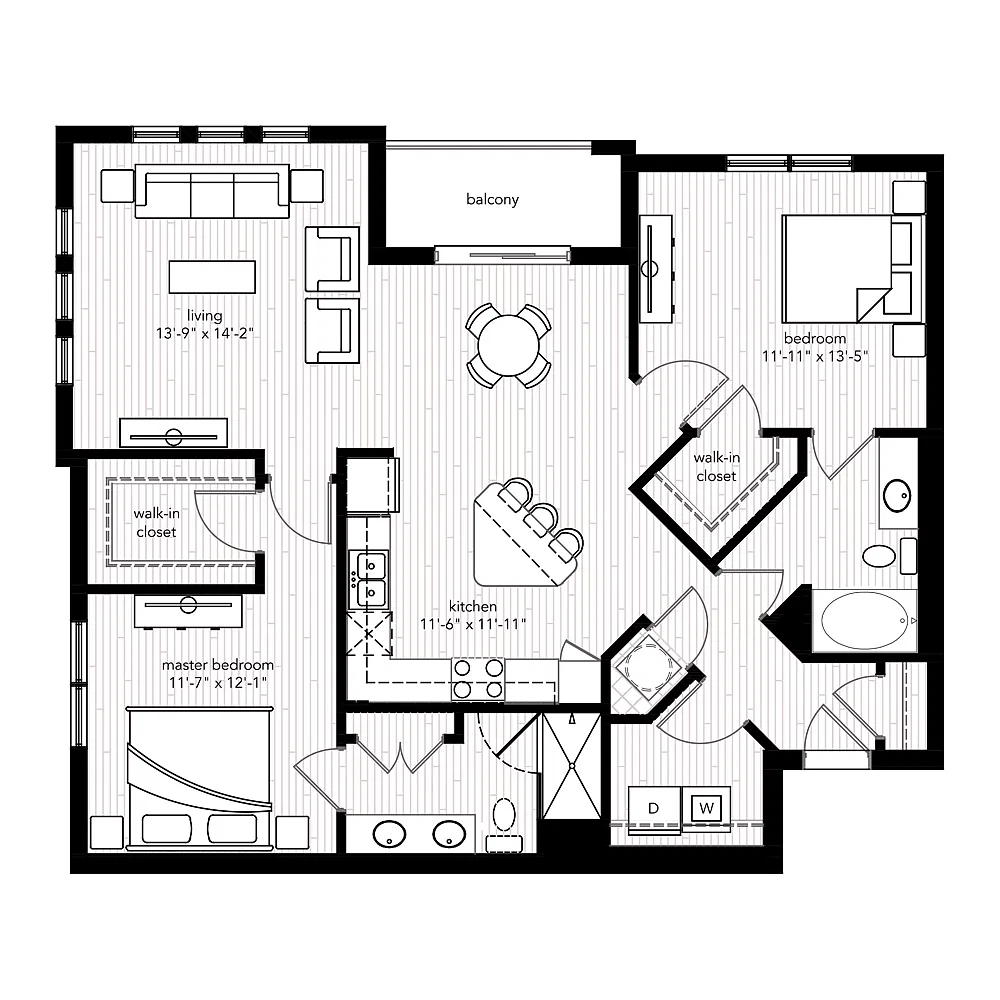 Floor plan Cannes