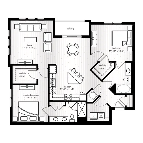 Floor plan Cannes