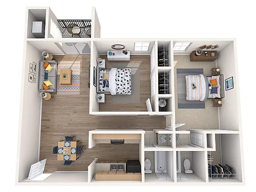 Floor plan B2