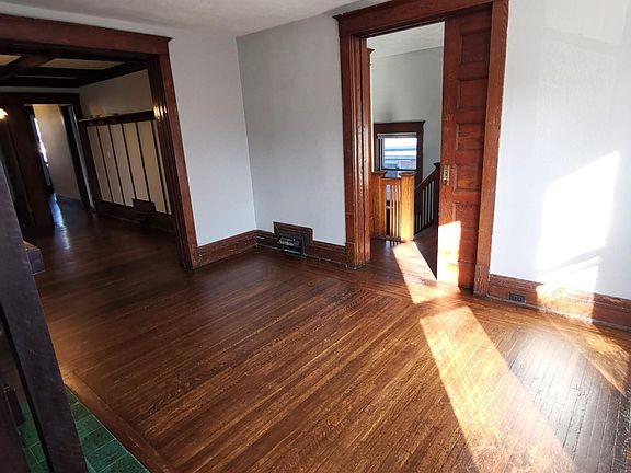 Living room facing entry hall