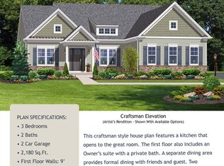 Reagan - Craftsman Plan, Old Orchard at Stones Crossing, Easton, PA 18045
