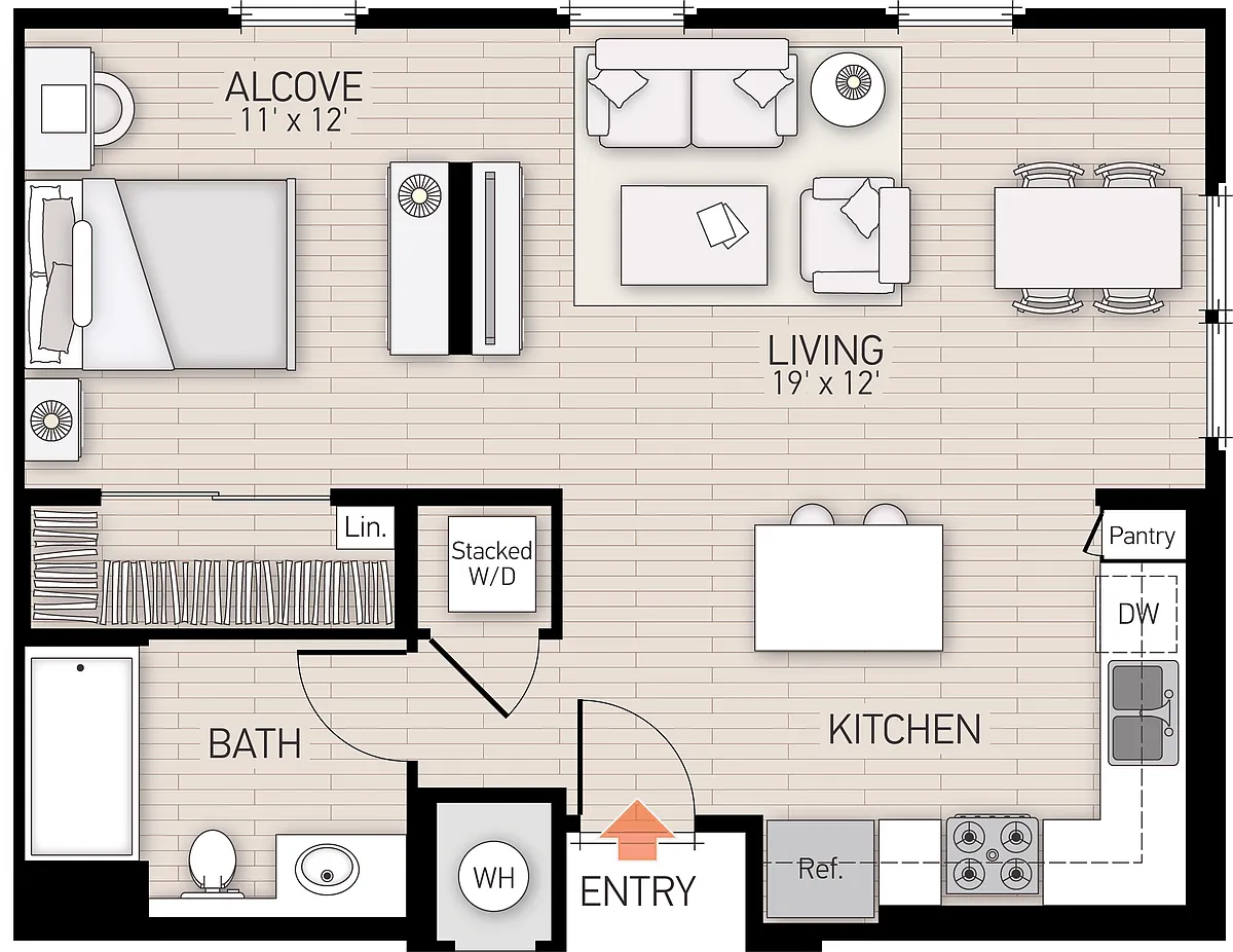 Floor plan Plan A